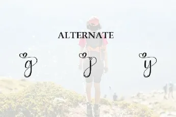 Hiking Script Typeface font