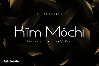 Kim Mochi Sans Display font