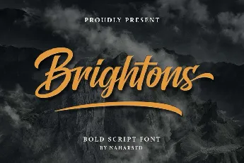 Brightons font