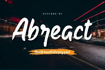 Abreact font