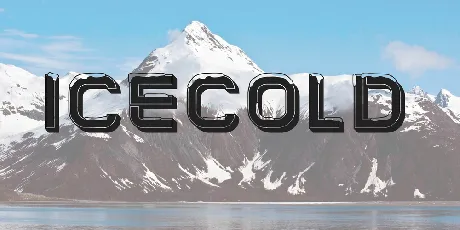 Icecold font