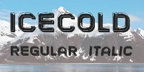 Icecold font