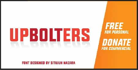 UPBOLTERS font