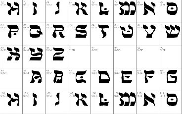 Sholom font