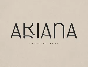 Ariana font