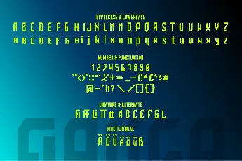 FIALIGA FREE font