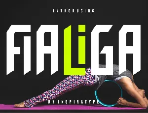 FIALIGA FREE font