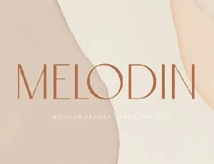 Melodin font