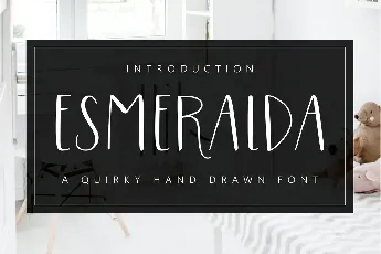 Esmeralda font