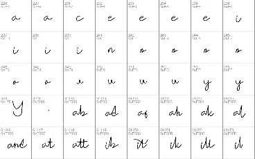 Juwita Night Handwritten font