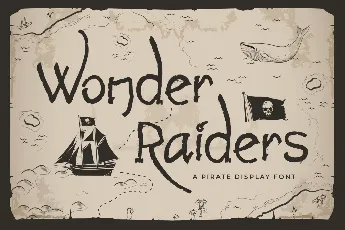 Wonder Raiders font