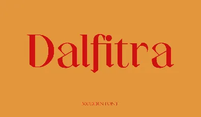 Dalfitra font