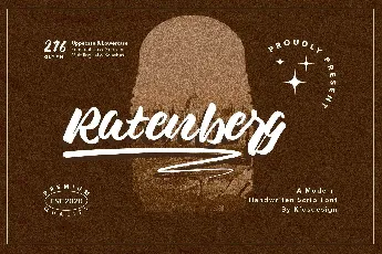 Ratenberg font