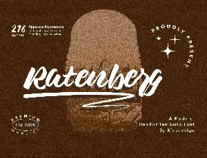 Ratenberg font