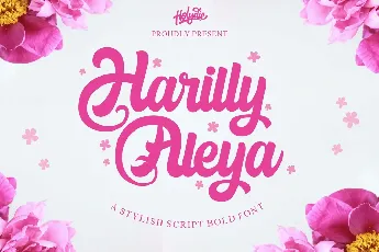 Harilly Aleya font