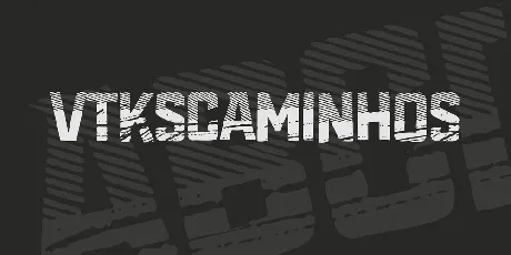 VtksCaminhos font