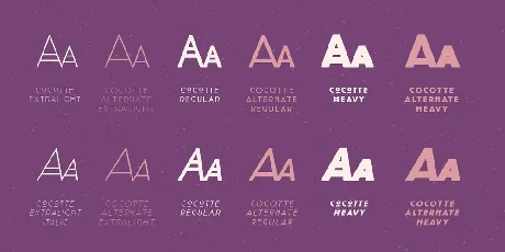 Cocotte font