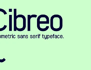 cibreo font