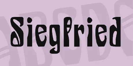 Siegfried font