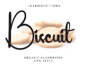 Biscuit Typeface font