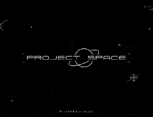 Project Space font