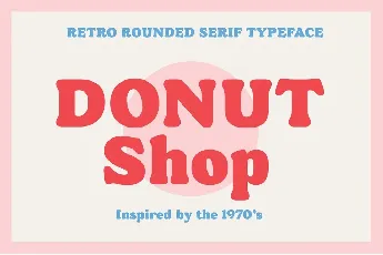 Donut Shop font