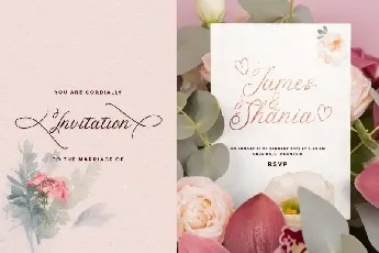 Romantic Life Calligraphy font