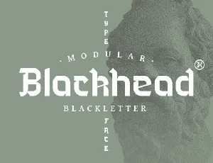 Blackhead Typeface font