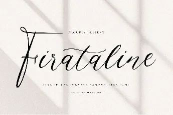 Firataline font