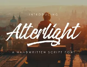 Alterlight font