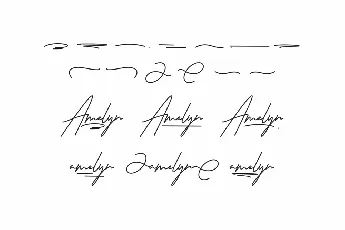 Amelyn Demo font