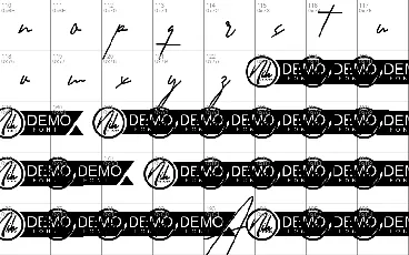 Amelyn Demo font