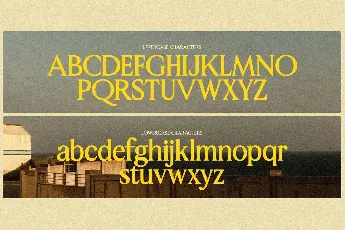 MADE Avenue PERSONAL USE font