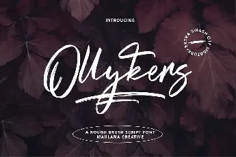 Ollykers font