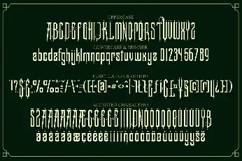 Blackborneo font