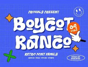 Boycot Ranco font