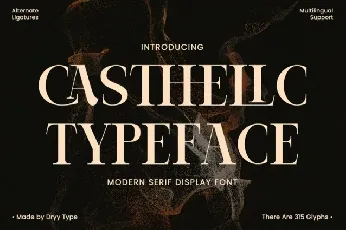 Casthelic font