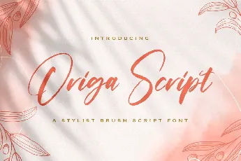 Origa Script font