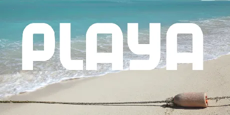 Playa font