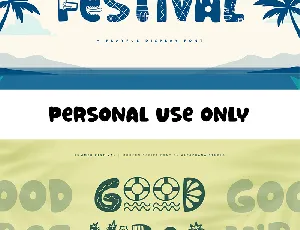 Summer Festival font