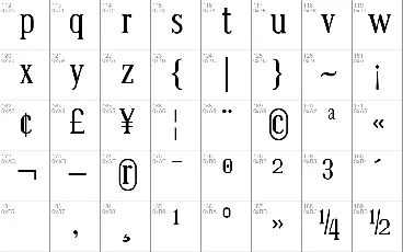 Bistecca font