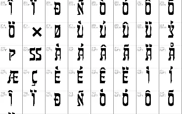 Tanach font