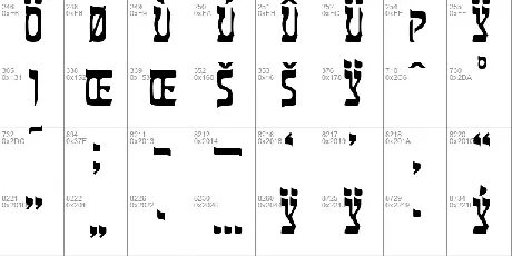 Tanach font