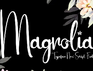 Magnolia Typeface font