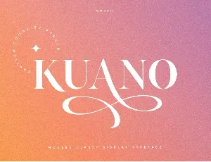 Kuano font