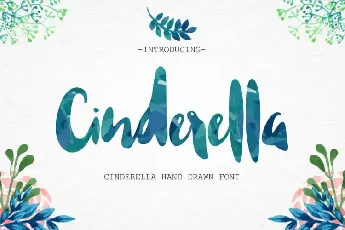 Cinderella Hand Drawn font