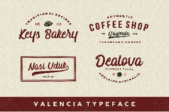 Valencia Script font