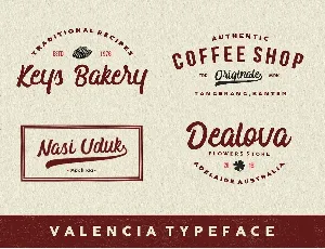 Valencia Script font