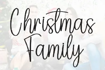 Christmas Family font