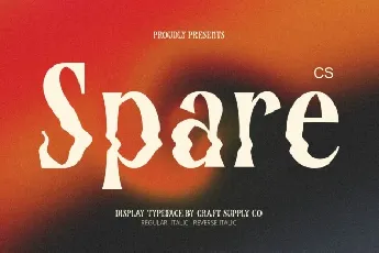 CS Spare font